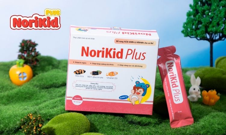 Tạm biệt biếng ăn, bé tiêu hóa khỏe với Norikid Plus! 1