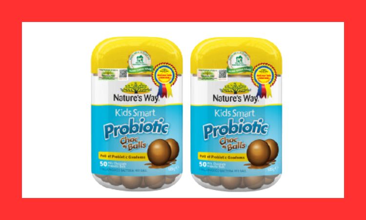 Kẹo lợi khuẩn Nature's Way Kids Smart Probiotic Choc Balls - Úc 1