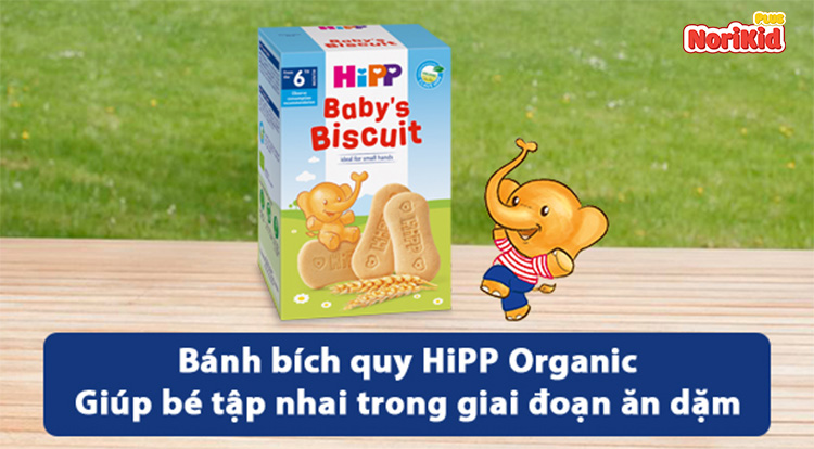 Bánh ăn dặm HiPP Baby's Biscuit 1