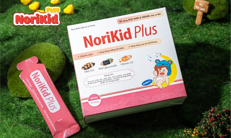 Bổ sung siro ăn ngon Norikid Plus cho bé! 1