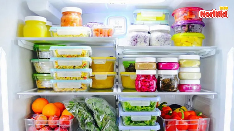Bảo quản đồ ăn dặm trong ngăn mát tủ lạnh 1