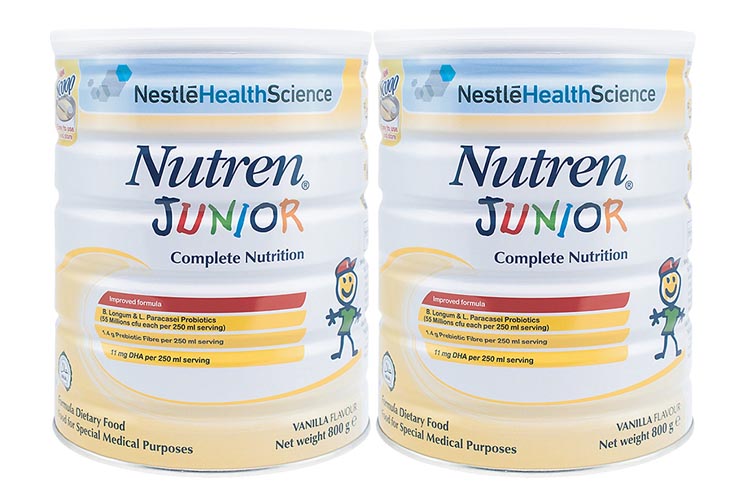 Sữa bột Nutren Junior Nestle Thụy Sĩ 800G 1