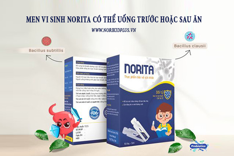 Norita uống trước hay sau ăn? 1