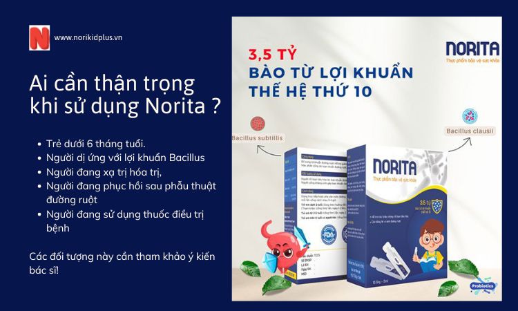 Ai cần thận trọng khi sử dụng Norita? 1