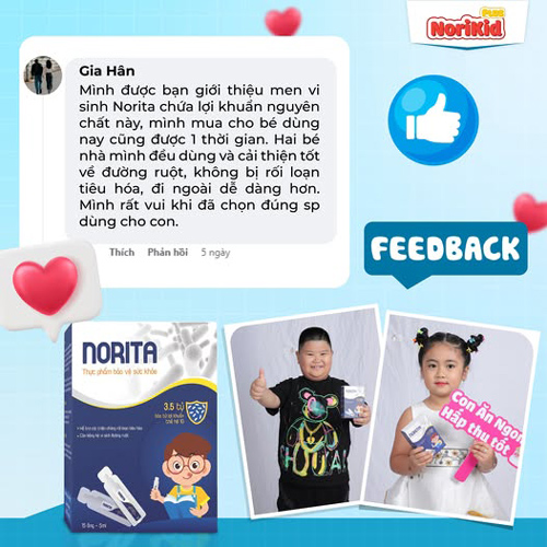 Review từ người dùng thực tế đã sử dụng Norita 2